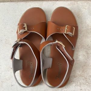 Girls Brown Sandals